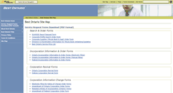 Desktop Screenshot of bestontario.com