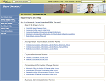 Tablet Screenshot of bestontario.com